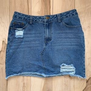 Jean Skirt